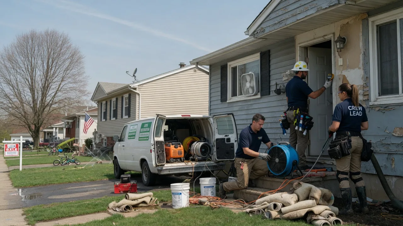 Flood Cleanup in Martinsville, MO near me