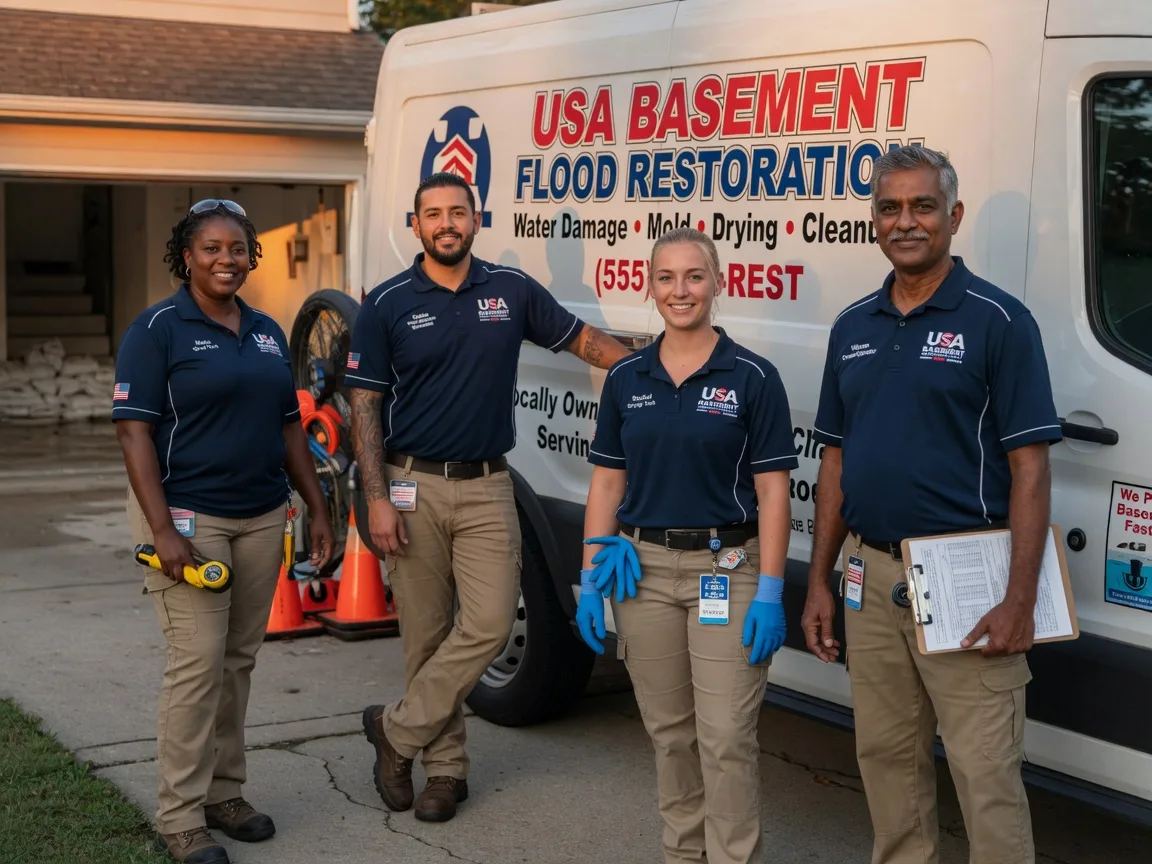 Basement Flood Cleanup company in Martinsville, MO